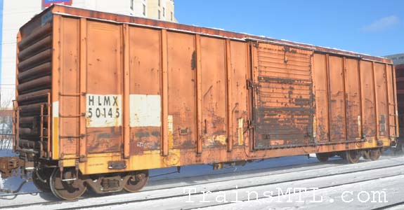Car/wagon HLMX50145 left side / coté gauche